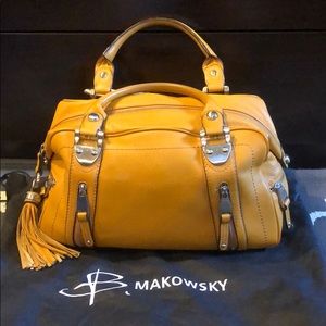 Leather large satchel
